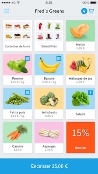 iphone-vege-fr Copie d'écran du catalogue de produits