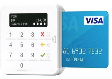sumup_pin_fr Le lecteur de carte bancaire inclus dans la version Pro du compte Anytime