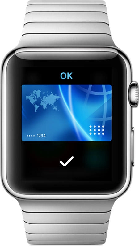 Paiement sans contact avec Apple Watch