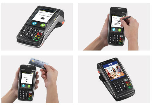 Exemples d’applications de l’Ingenico Move/5000