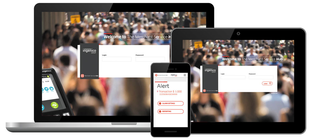 Le portail web d’Ingenico Le portail web d'Ingenico