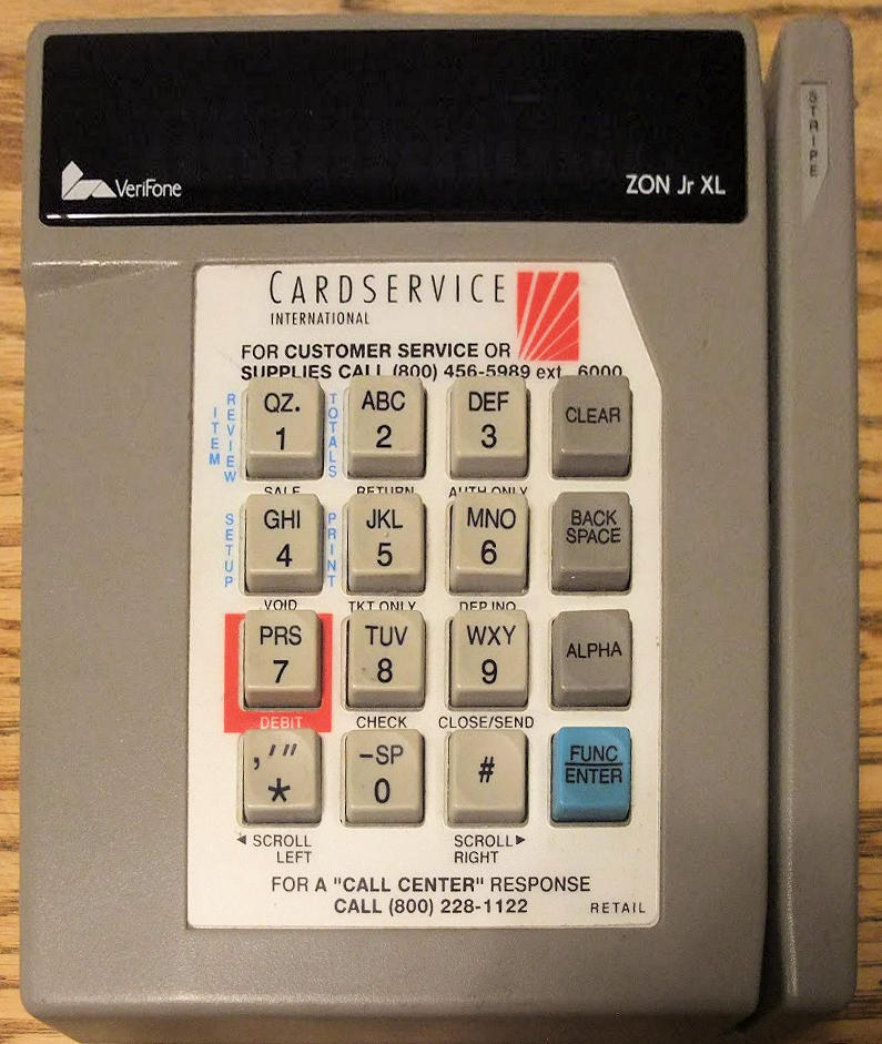 Histoire du terminal de paiement électronique