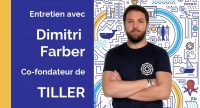 Portrait de Dimitri Farber co-fondateur de Tiller de Tiller