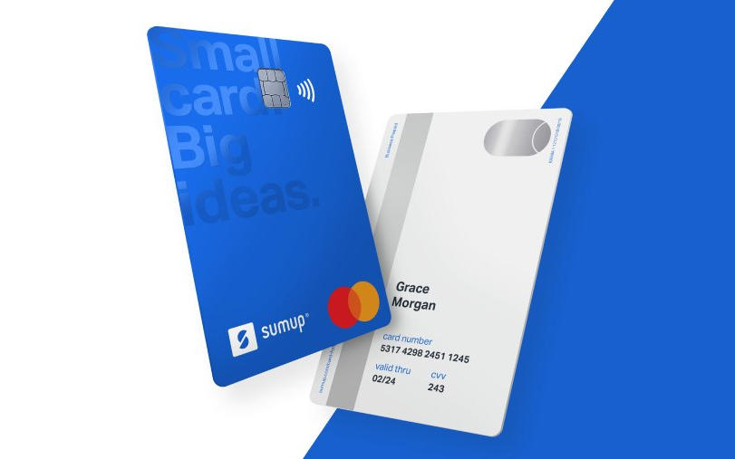 SumUp Card SumUp Card recto et verso