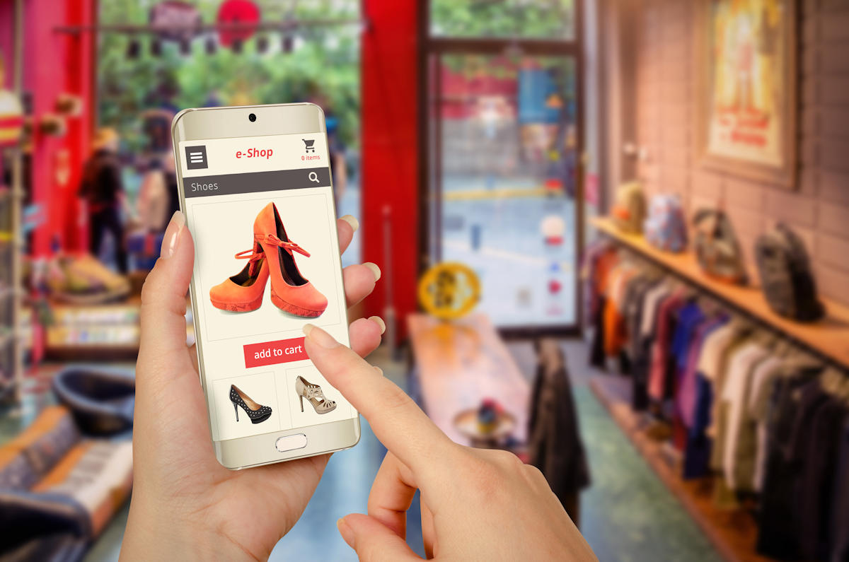 Site de vente en ligne sur mobile Site de vente en ligne sur mobile