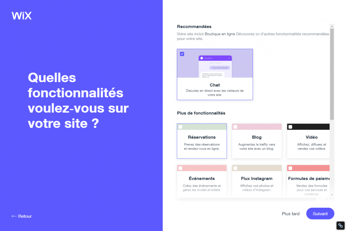 Ajout de fonctions avec Wix Adi Ajout de fonctions avec Wix Adi