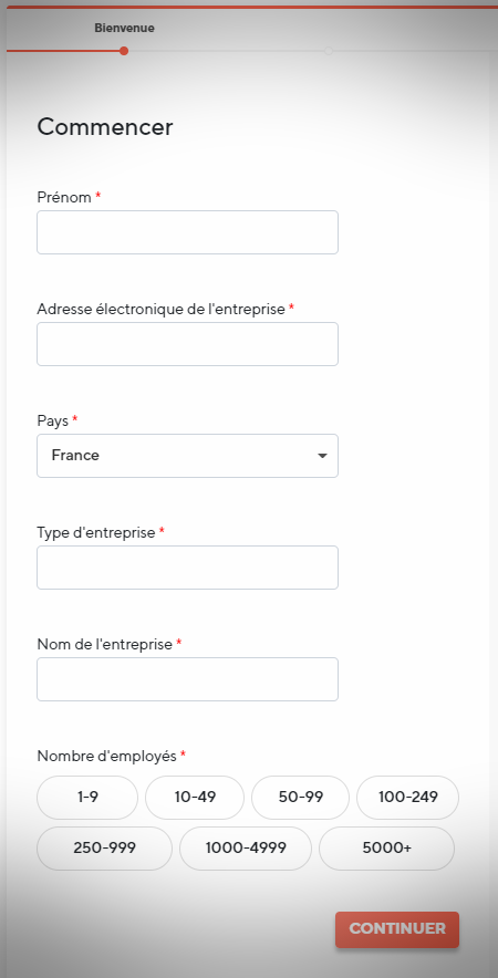 Formulaire d’inscription à Soldo Formulaire d'inscription à Soldo