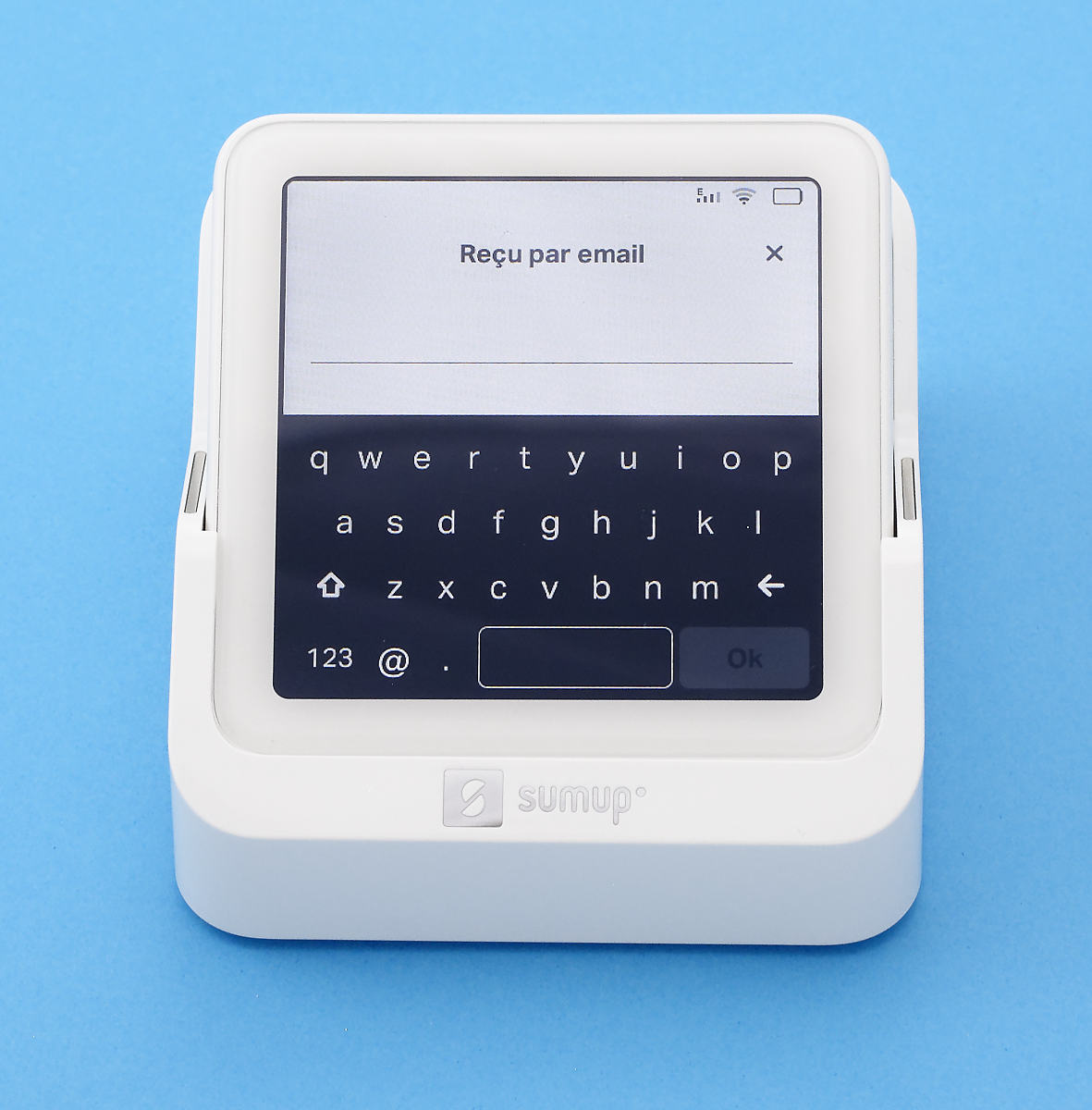 Envoi d’un reçu par email SumUp Solo : envoi d'un reçu par email