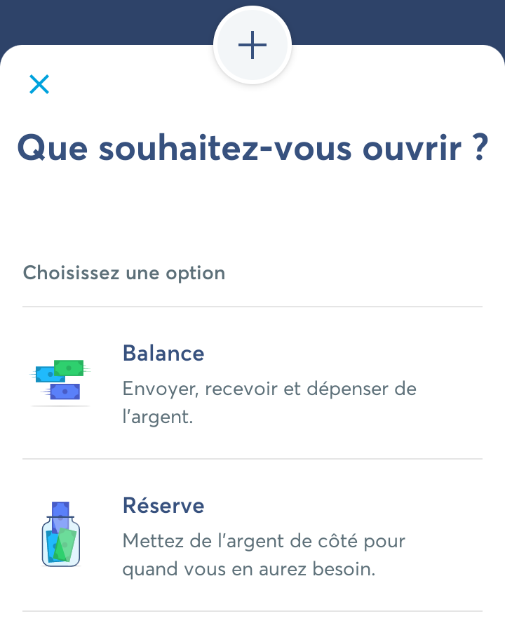Wise : choix entre réserves et balances Wise : choix entre réserves et balances