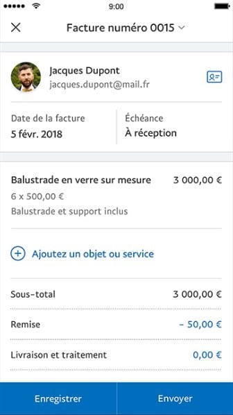 Facture Paypal