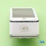 Logo sans contact sur un terminal PAX Logo sans contact sur un terminal PAX