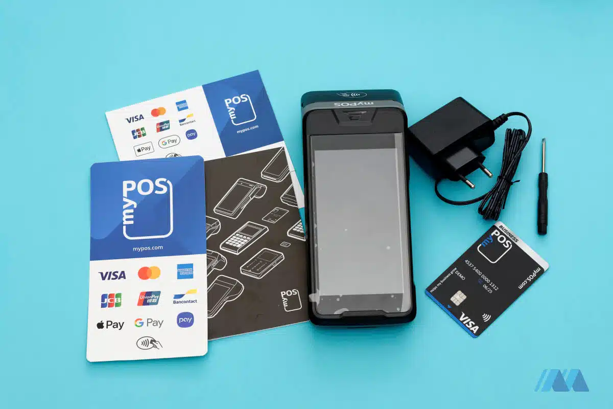 Terminal myPOS : déballage Terminal myPOS : déballage