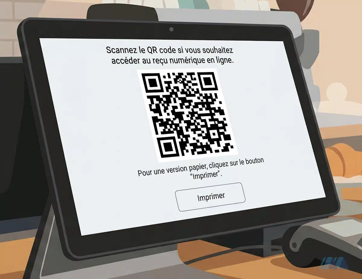 QR code pour les tickets de caisse numérique