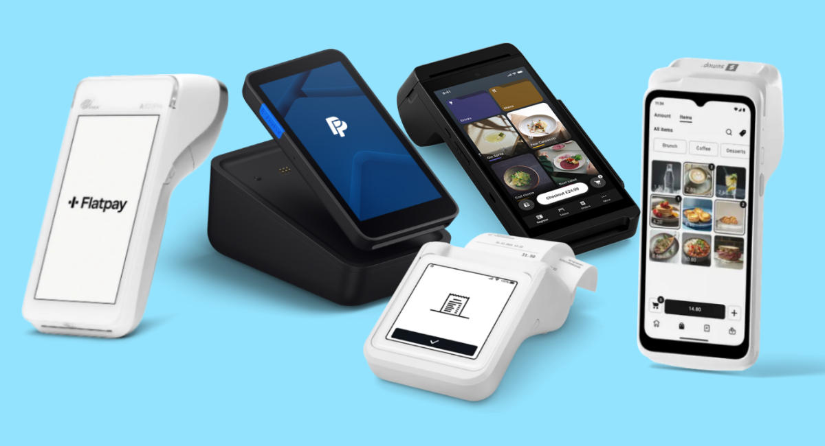 Terminal de paiement de FlatPay, de PayPal, SumUp Solo, Revolut Terminal, SumUp Terminal