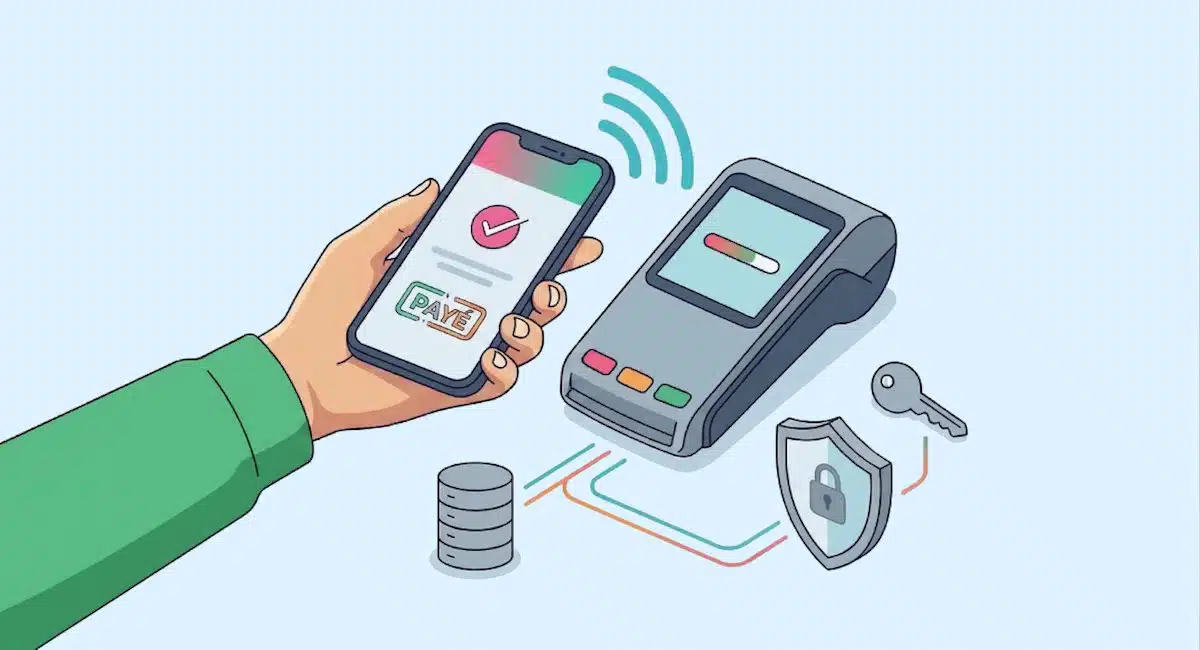 Paiement mobile avec smartphone