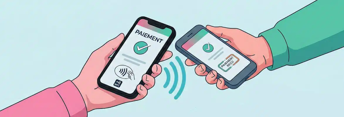 Tap to Pay avec deux smartphones