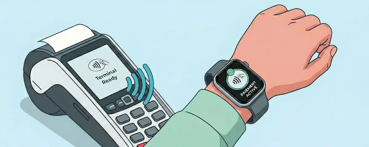 Paiement mobile avec montre connectée